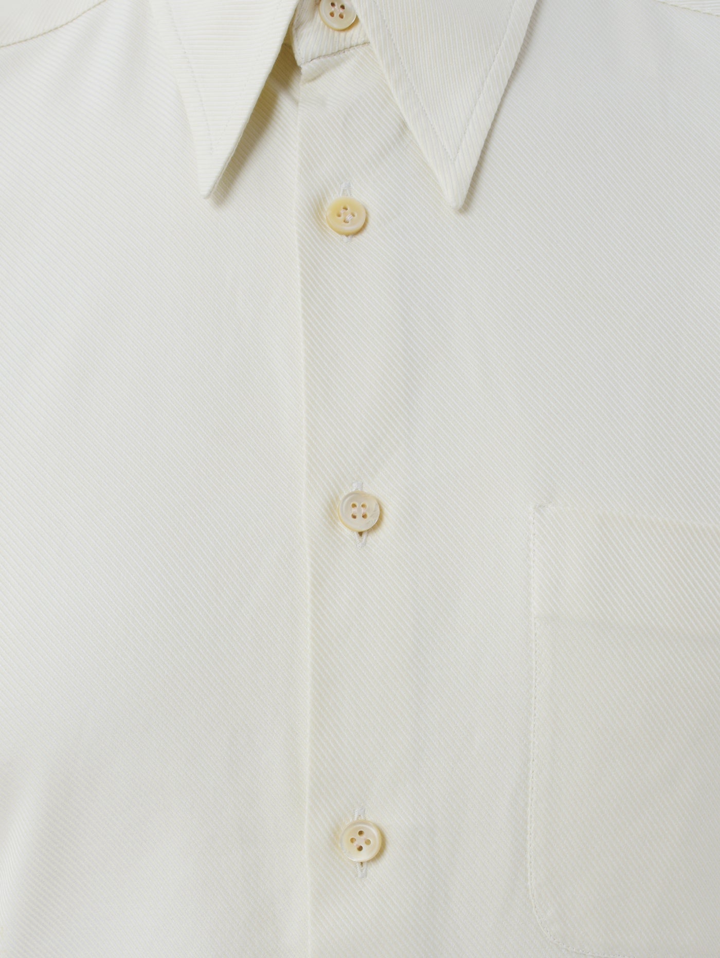 Romeo Gigli Cream White Shirt - '90s