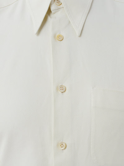 Romeo Gigli Cream White Shirt - '90s