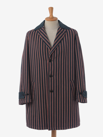 Romeo Gigli Striped Overcoat - ' 90s