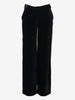 Salvatore Ferragamo Velvet-Effect Wide-Leg Trousers CVM26.8.6  Salvatore Ferragamo 