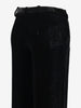 Salvatore Ferragamo Velvet-Effect Wide-Leg Trousers CVM26.8.6  Salvatore Ferragamo 