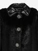Ermanno Scervino Faux Fur Coat with Jewel Buttons CVM26.22.40  Ermanno Scervino 
