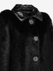 Ermanno Scervino Faux Fur Coat with Jewel Buttons CVM26.22.40  Ermanno Scervino 