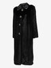 Ermanno Scervino Faux Fur Coat with Jewel Buttons CVM26.22.40  Ermanno Scervino 
