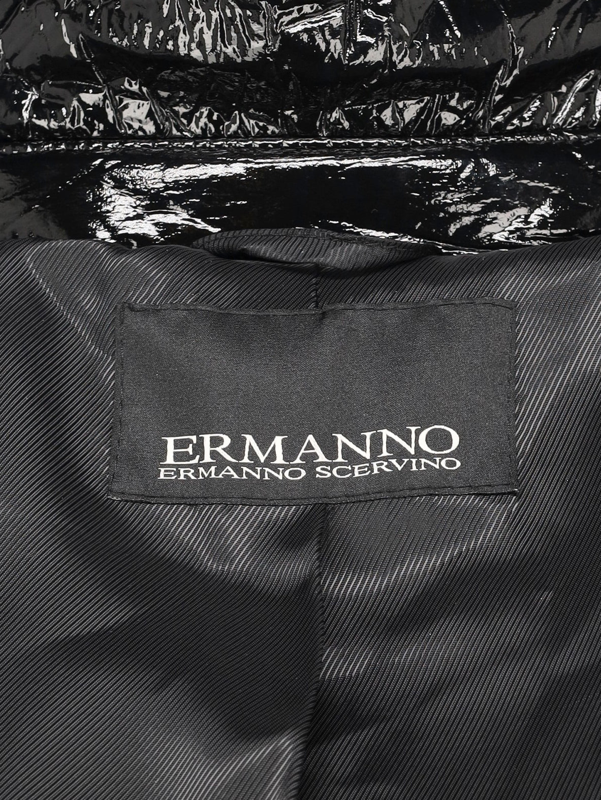 Ermanno Scervino Faux Fur Coat with Jewel Buttons CVM26.22.40  Ermanno Scervino 