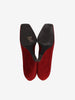 Sergio Rossi Red Suede Wedge Heels W6826.2  Sergio Rossi 
