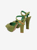 Sergio Rossi Bamboo-Effect Platform Heels W6826.3  Sergio Rossi 