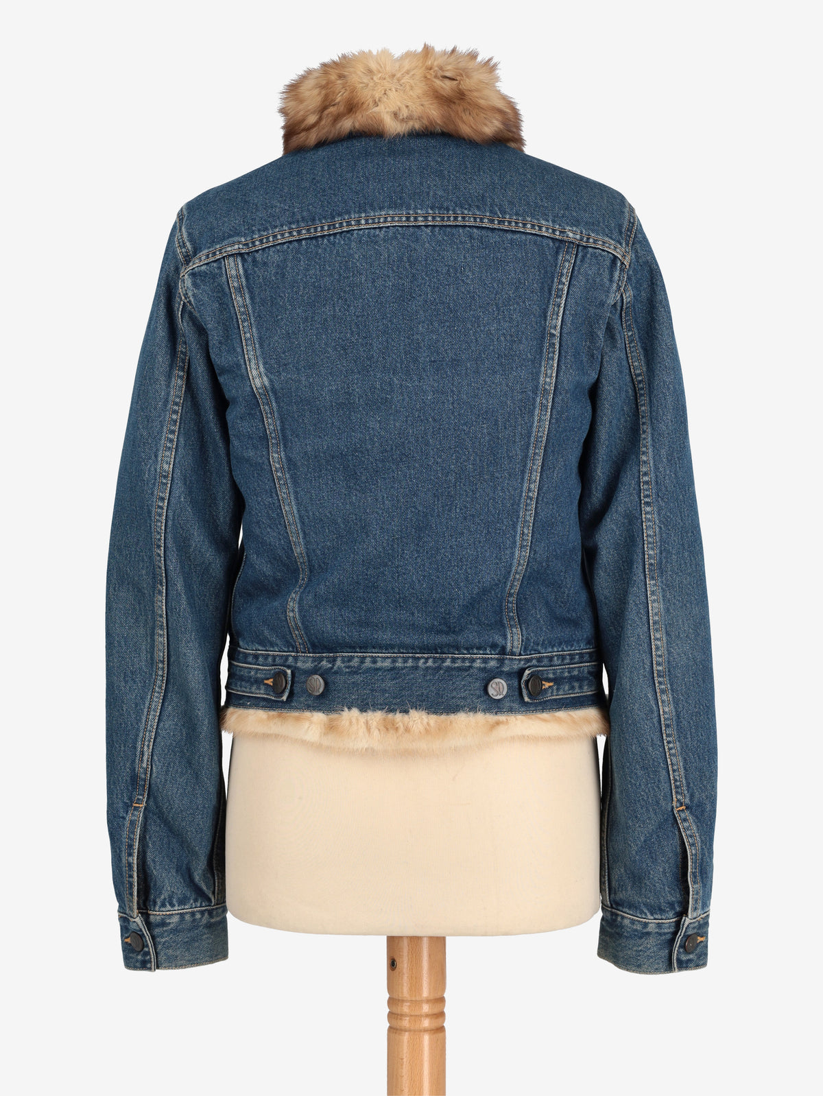 Simonetta Ravizza Jeans Jacket With Fur WCV161224_89  Simonetta Ravizza 