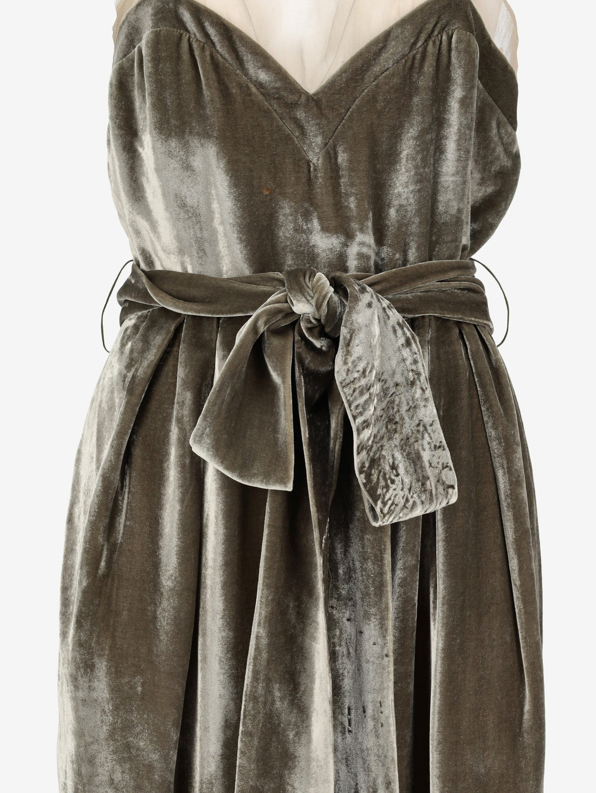 Stella McCartney Velvet-Effect Sleeveless Mini Dress CVM26.3.5  Stella McCartney 