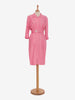 Thierry Mugler Pink Cotton Dress