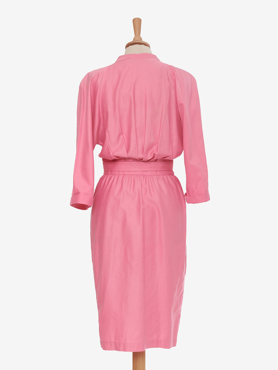 Thierry Mugler Pink Cotton Dress