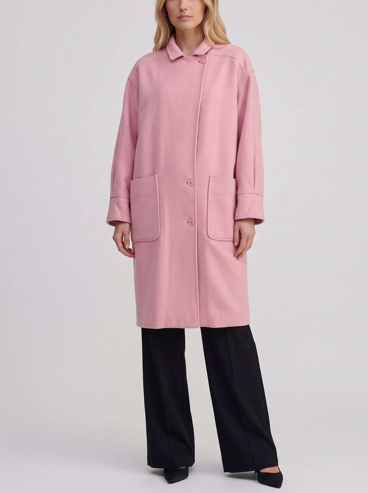 Ungaro Vintage Pink Long Coat W27526.200  Ungaro 
