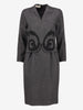 Valentino Wool Midi Dress with Layered-Effect Design CVM24.75.34  Valentino 