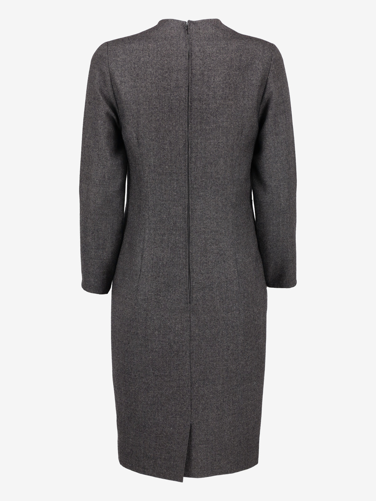 Valentino Wool Midi Dress with Layered-Effect Design CVM24.75.34  Valentino 
