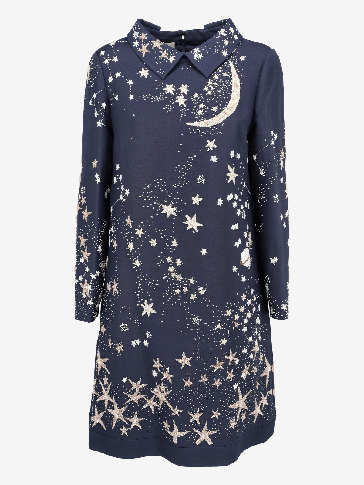 Valentino Cosmo Beaded A-Line Dress - Pre-Fall 2015 CVM26.22.59  Valentino 