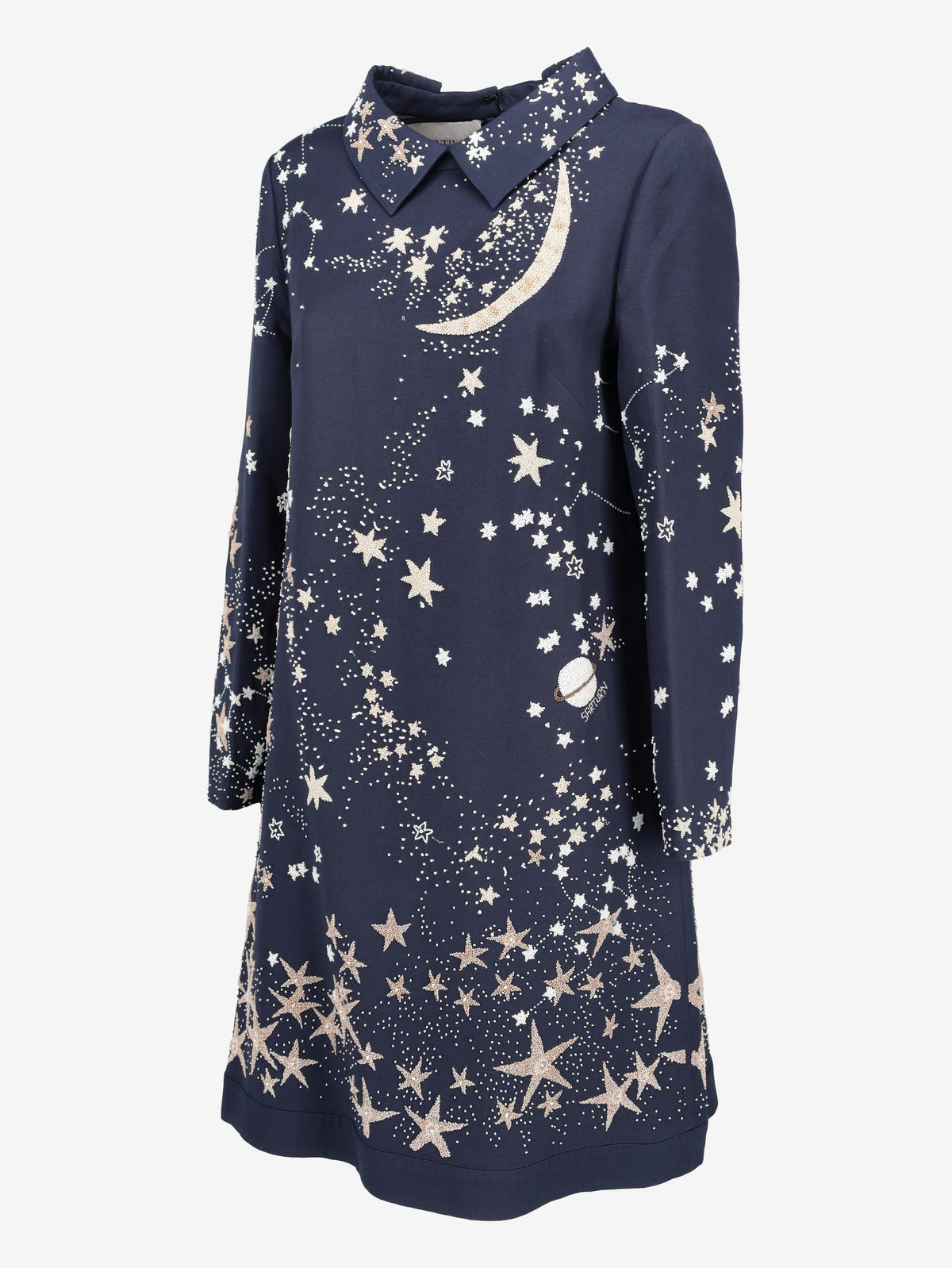 Valentino Cosmo Beaded A-Line Dress - Pre-Fall 2015 CVM26.22.59  Valentino 