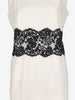 Valentino Sleeveless Midi Dress with Lace Waist Detail CVM26.6.139  Valentino 