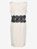 Valentino Sleeveless Midi Dress with Lace Waist Detail CVM26.6.139  Valentino 