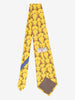 Valentino Yellow Tie with Horse and Star Motif MU260921.94  Valentino 