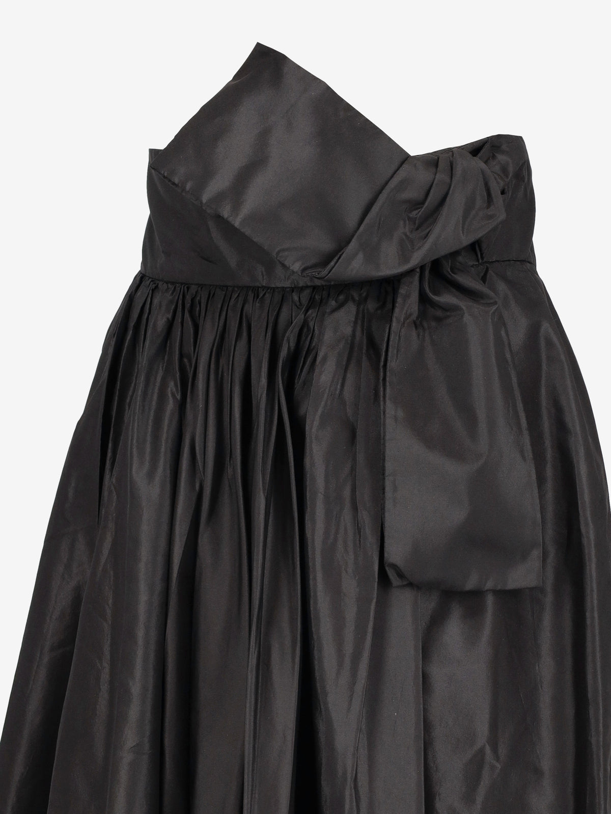 Valentino Lightweight Silk Midi Skirt with Bow W2926.36  Valentino 