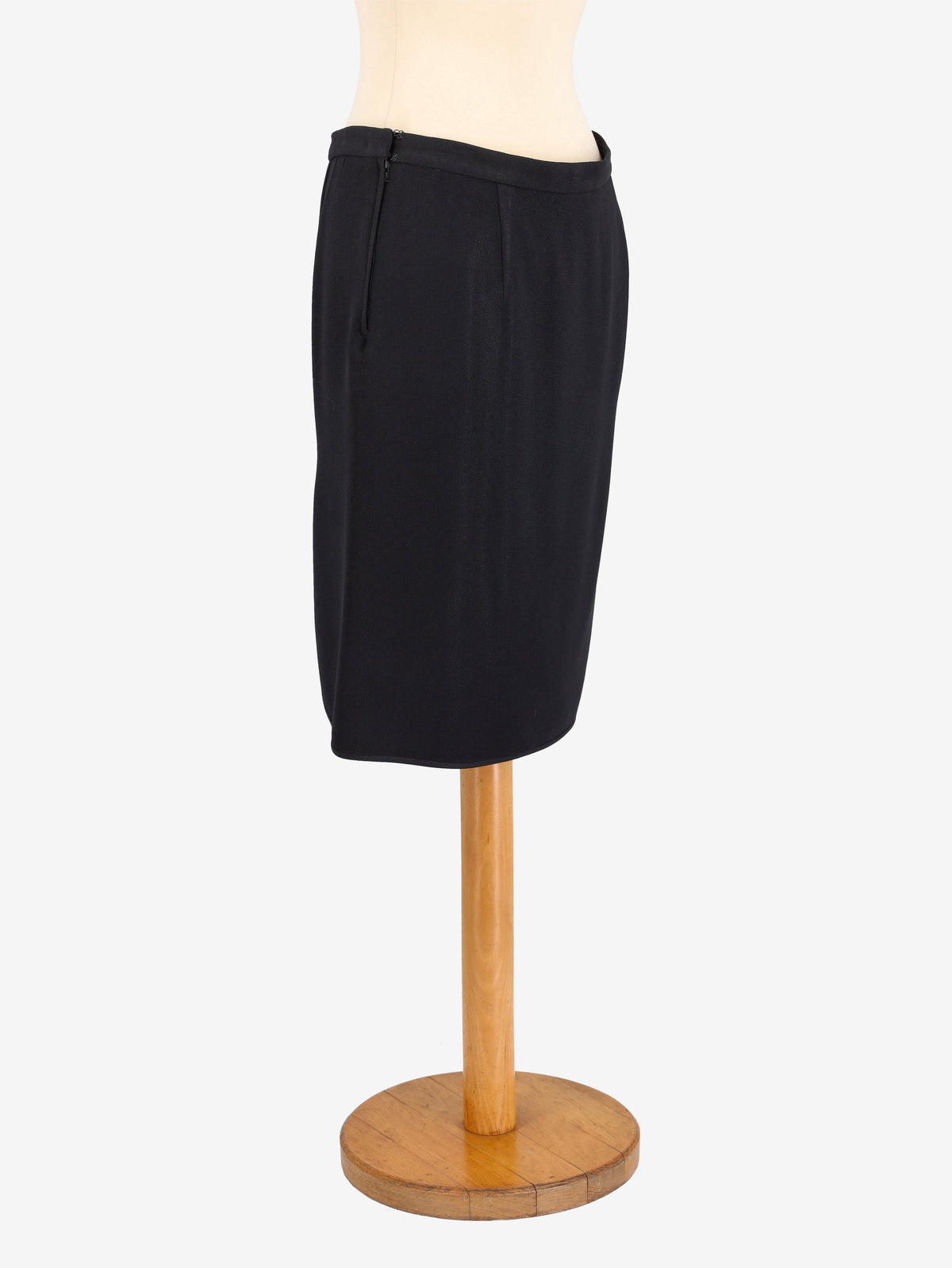 Valentino Black Vintage Skirt<BR/>