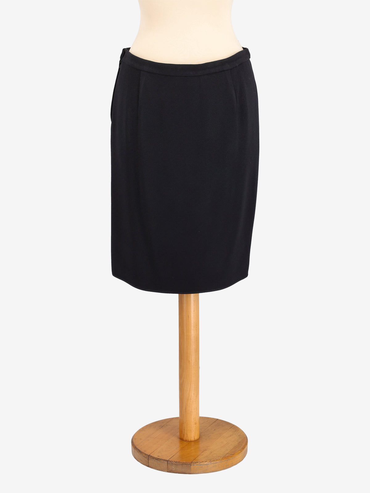 Valentino Black Vintage Skirt<BR/>