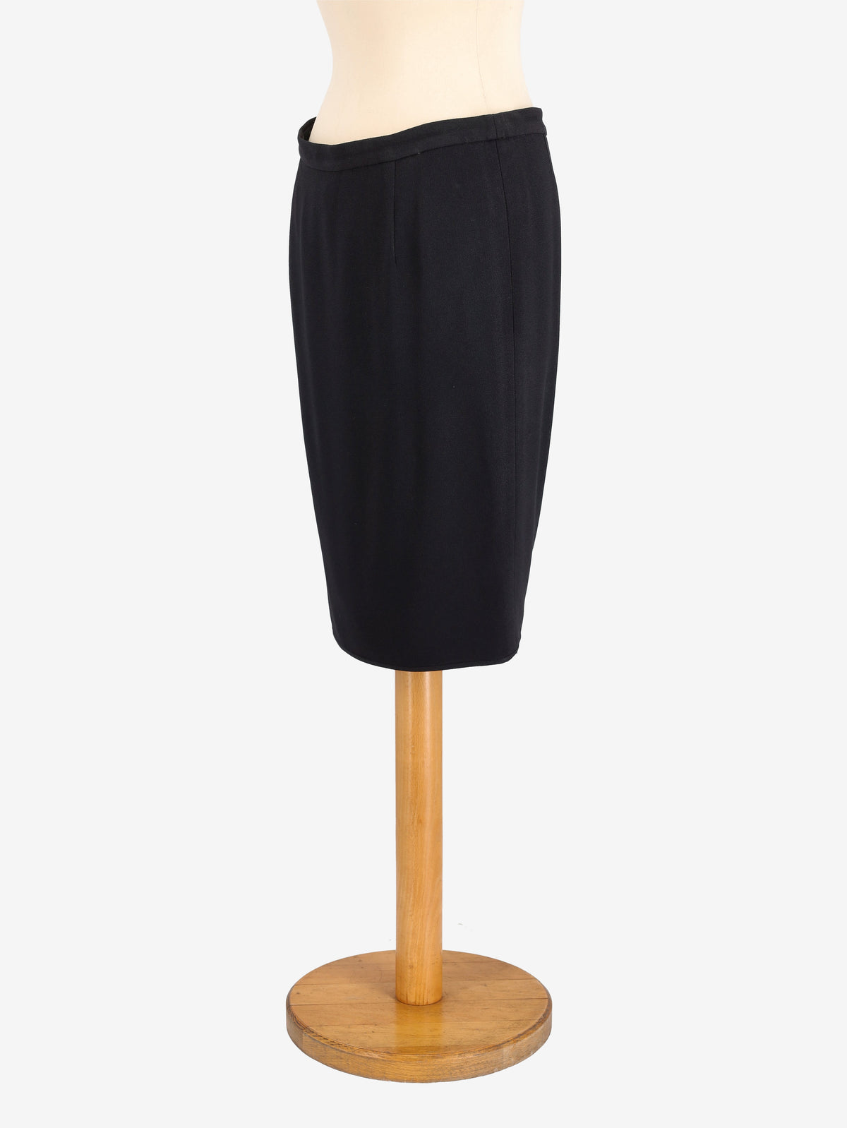 Valentino Black Vintage Skirt<BR/>