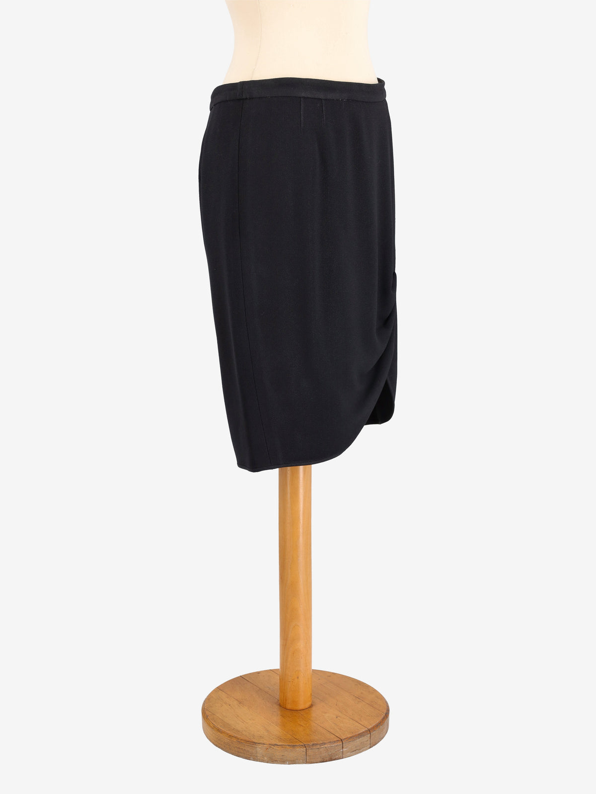 Valentino Black Vintage Skirt<BR/>