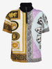 Versace Vintage High-Neck Printed Polo Shirt MR12926.2  Versace 