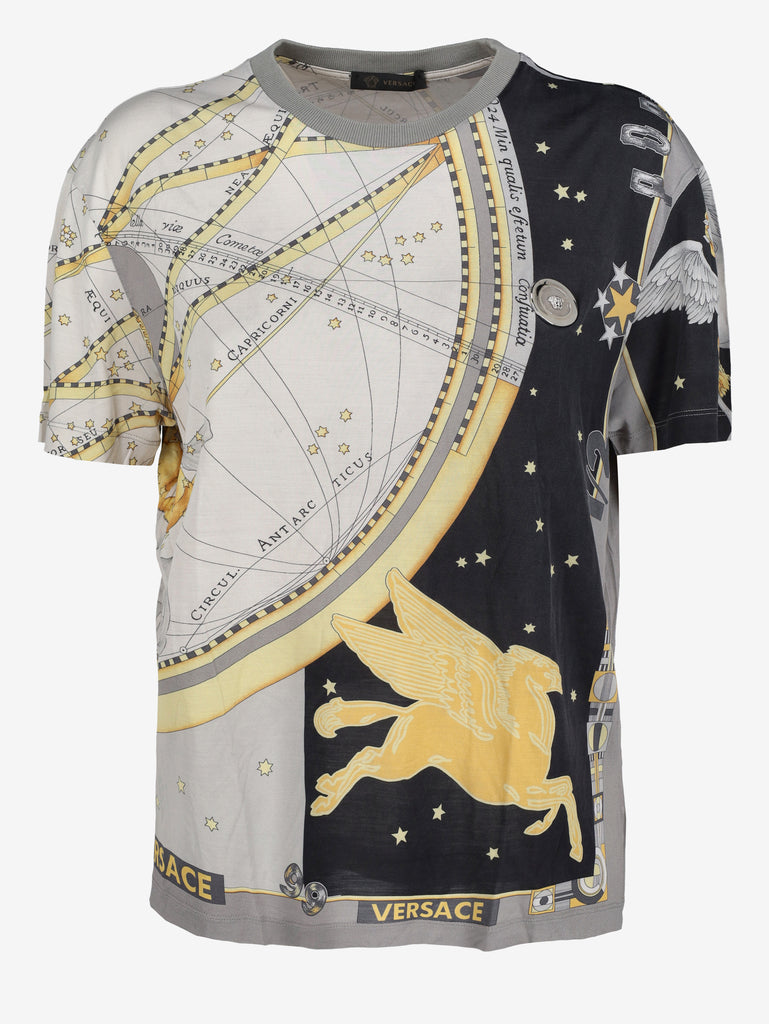 Versace Vintage Zodiac Print T-Shirt MR12926.23  Versace 