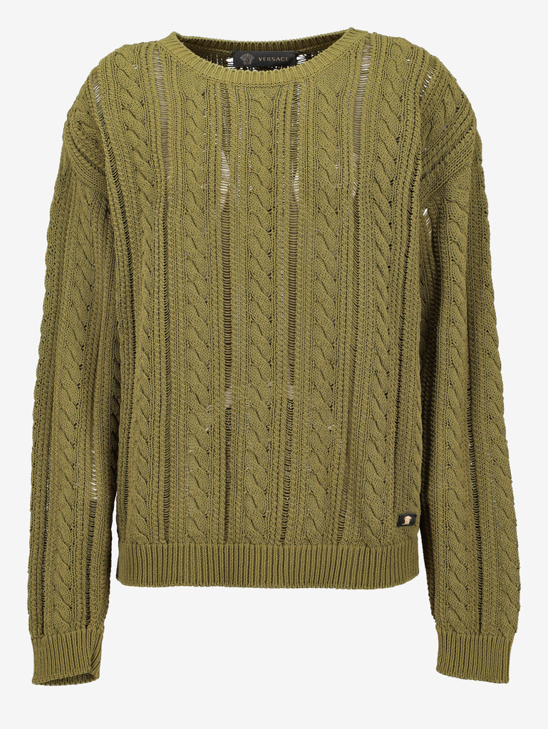 Versace Cable-Knit Sweater MR12926.26  Versace 