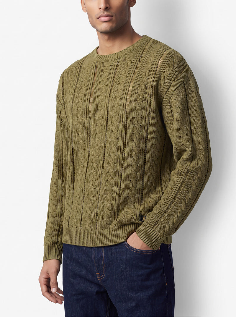 Versace Cable-Knit Sweater MR12926.26  Versace 