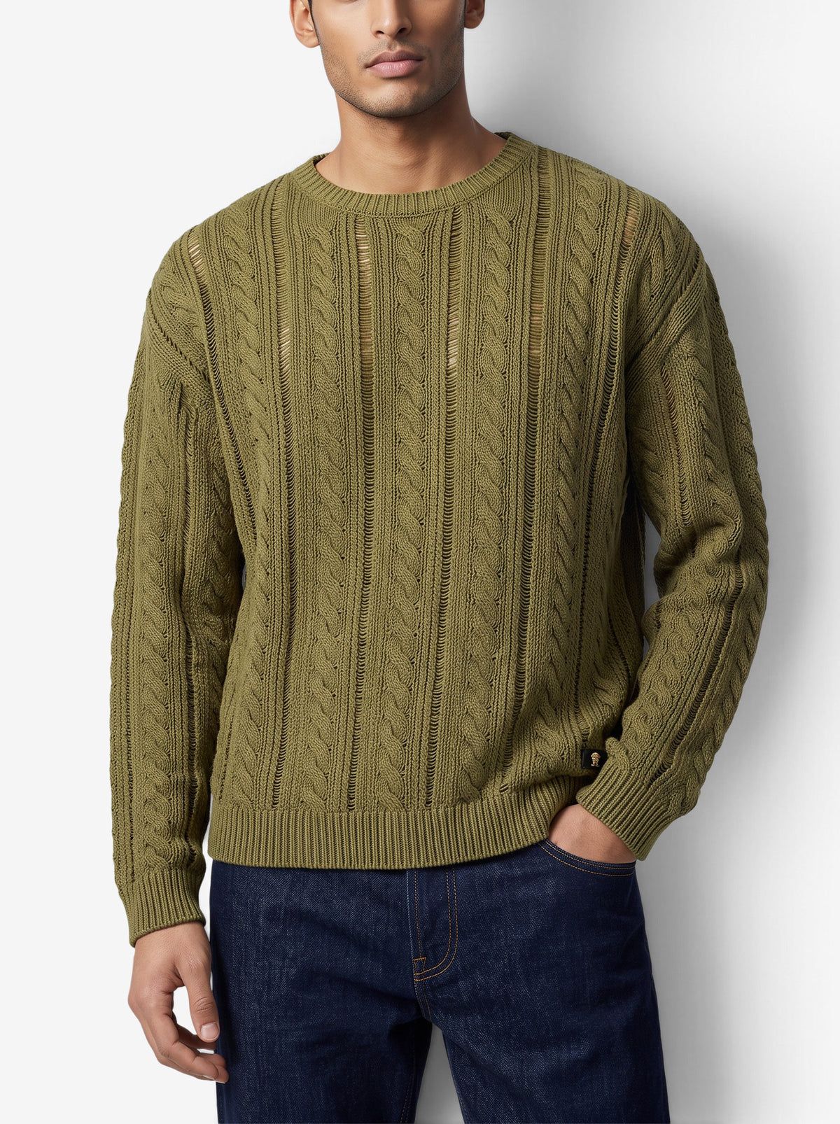 Versace Cable-Knit Sweater MR12926.26  Versace 