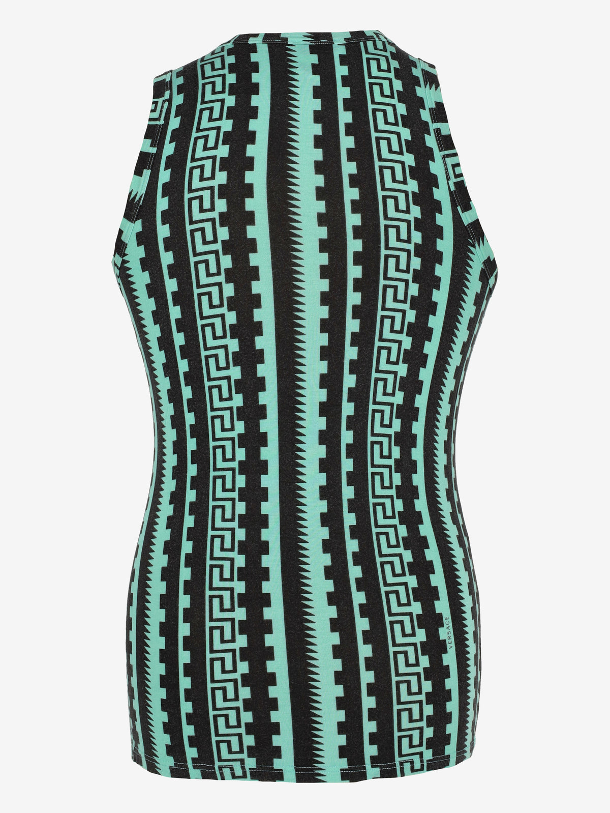 Versace Vintage Geometric Fitted Tank Top MR12926.27  Versace 