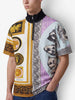 Versace Vintage High-Neck Printed Polo Shirt MR12926.2  Versace 