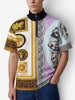 Versace Vintage High-Neck Printed Polo Shirt MR12926.2  Versace 