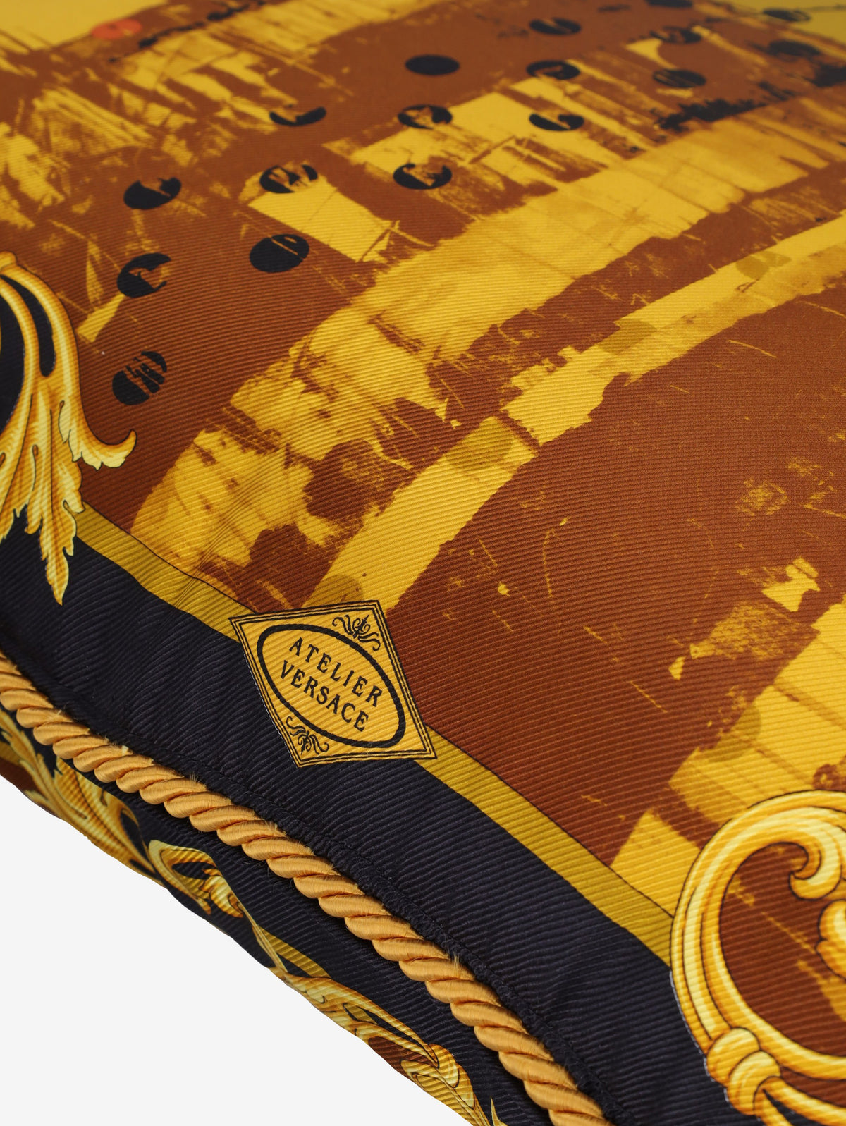 Versace Vintage Rectangular Baroque Cushion MR12926.52  Versace 