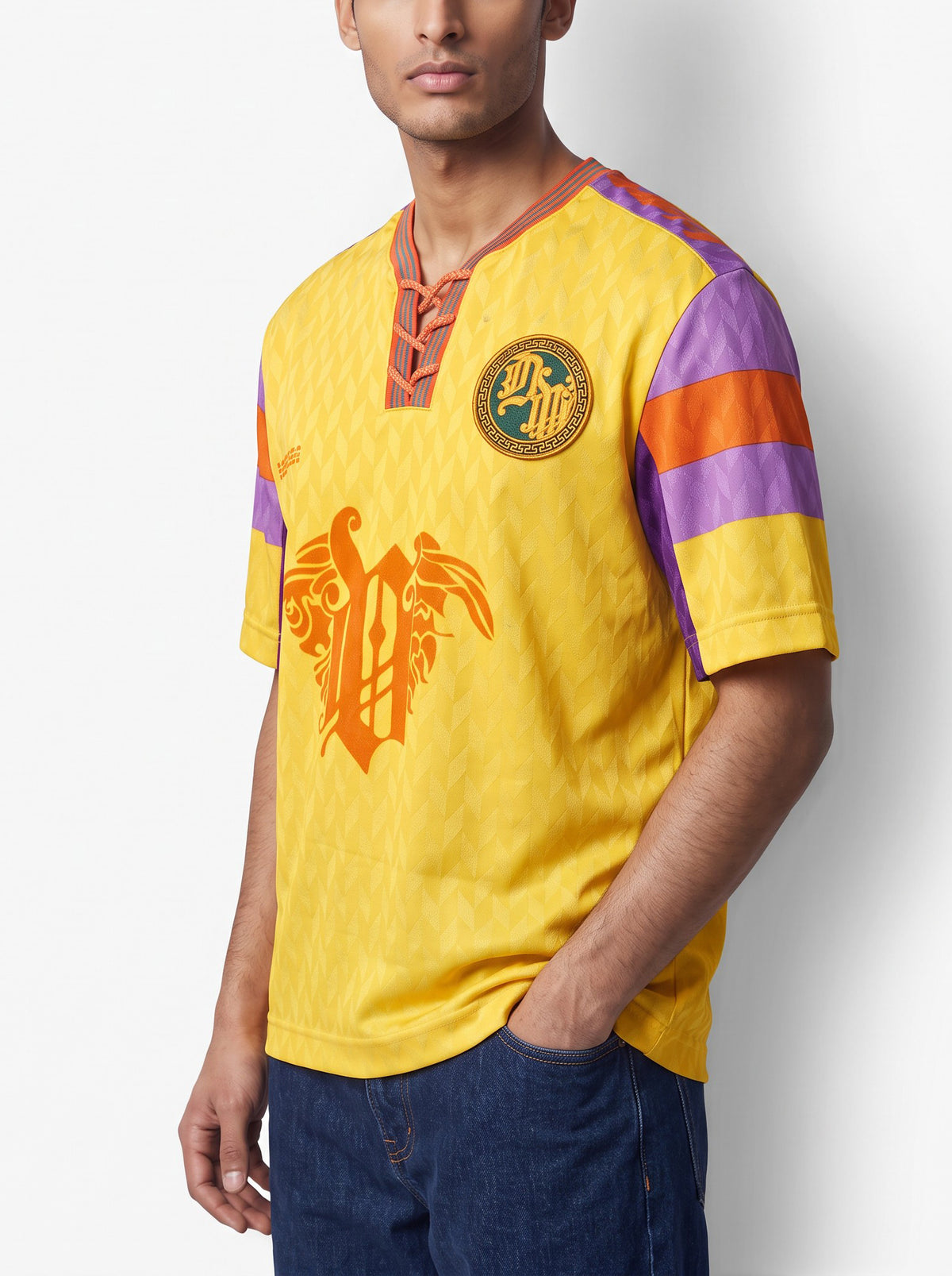 Versace Vintage Sport-Inspired Technical T-Shirt MR12926.7  Versace 