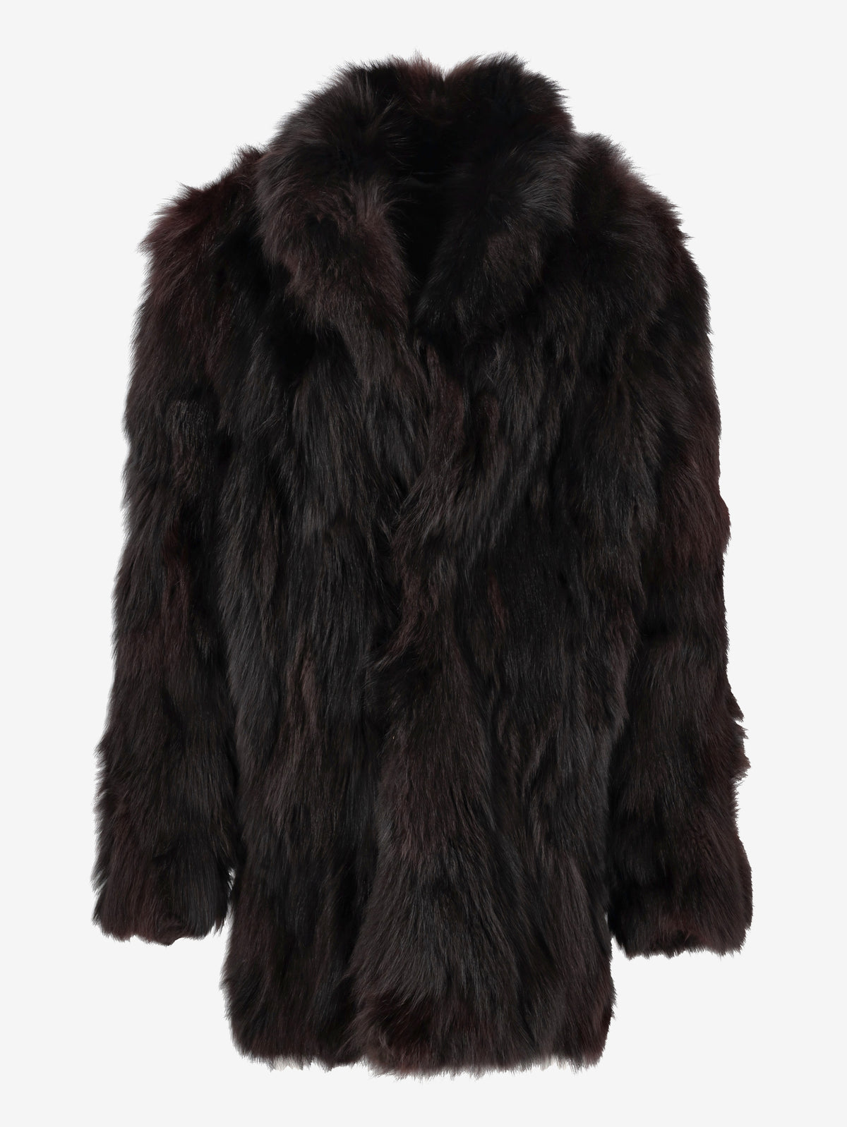 Versace Couture Fox Hair Coat WCV250829  Versace 