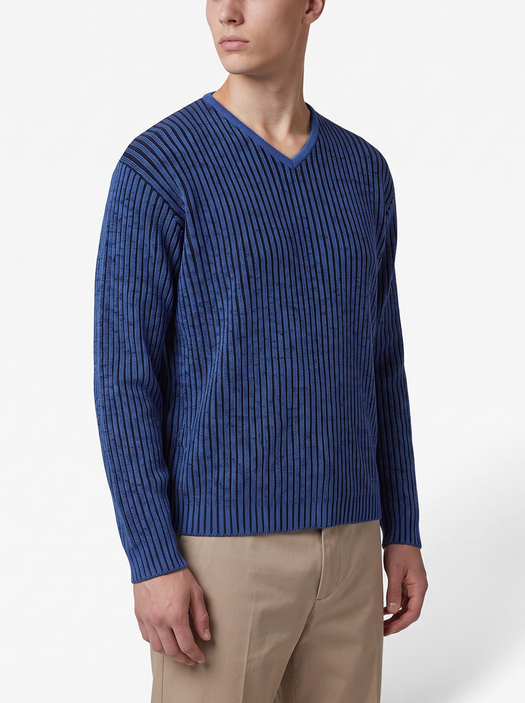 Versace Vintage Lightweight Striped Knit Sweater MR12926.10  Versace Classic V2 