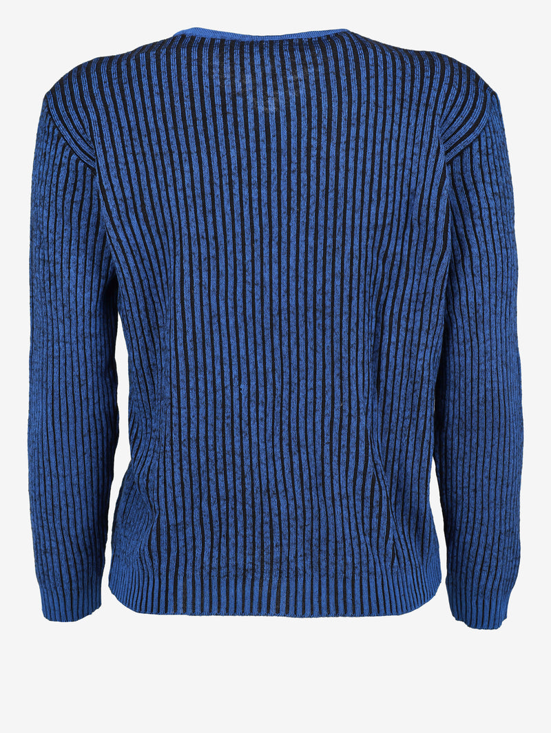 Versace Vintage Lightweight Striped Knit Sweater MR12926.10  Versace Classic V2 