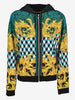 Versace Jeans Vintage Printed Zip-Up Hoodie MR12926.3  Versace Jeans 