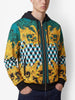 Versace Jeans Vintage Printed Zip-Up Hoodie MR12926.3  Versace Jeans 