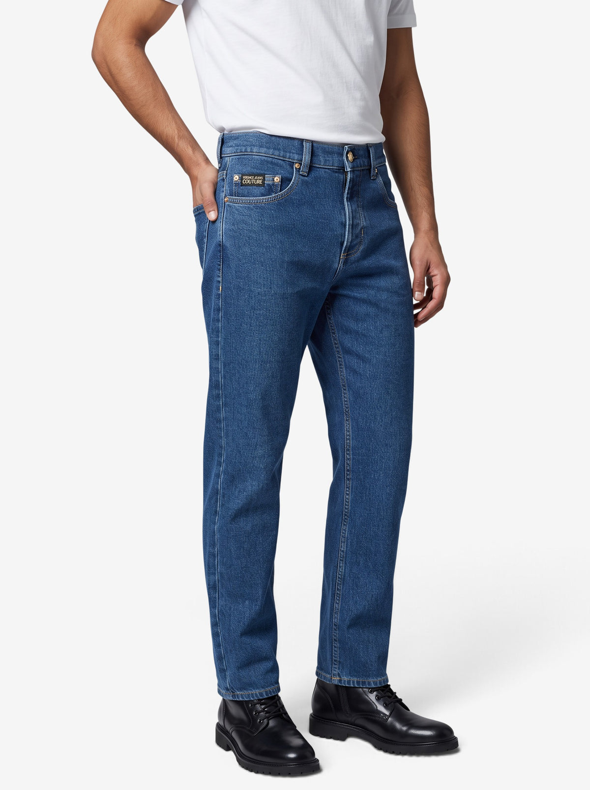 Versace Couture Vintage Blue Slim-Fit Jeans MR12926.28  Versace Jeans Couture 