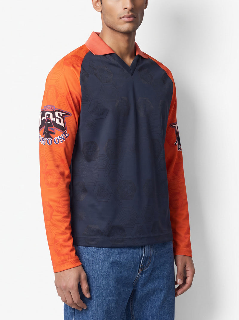 Versace Vintage Long-Sleeved Sport Polo MR12926.9  Versace Jeans Couture 