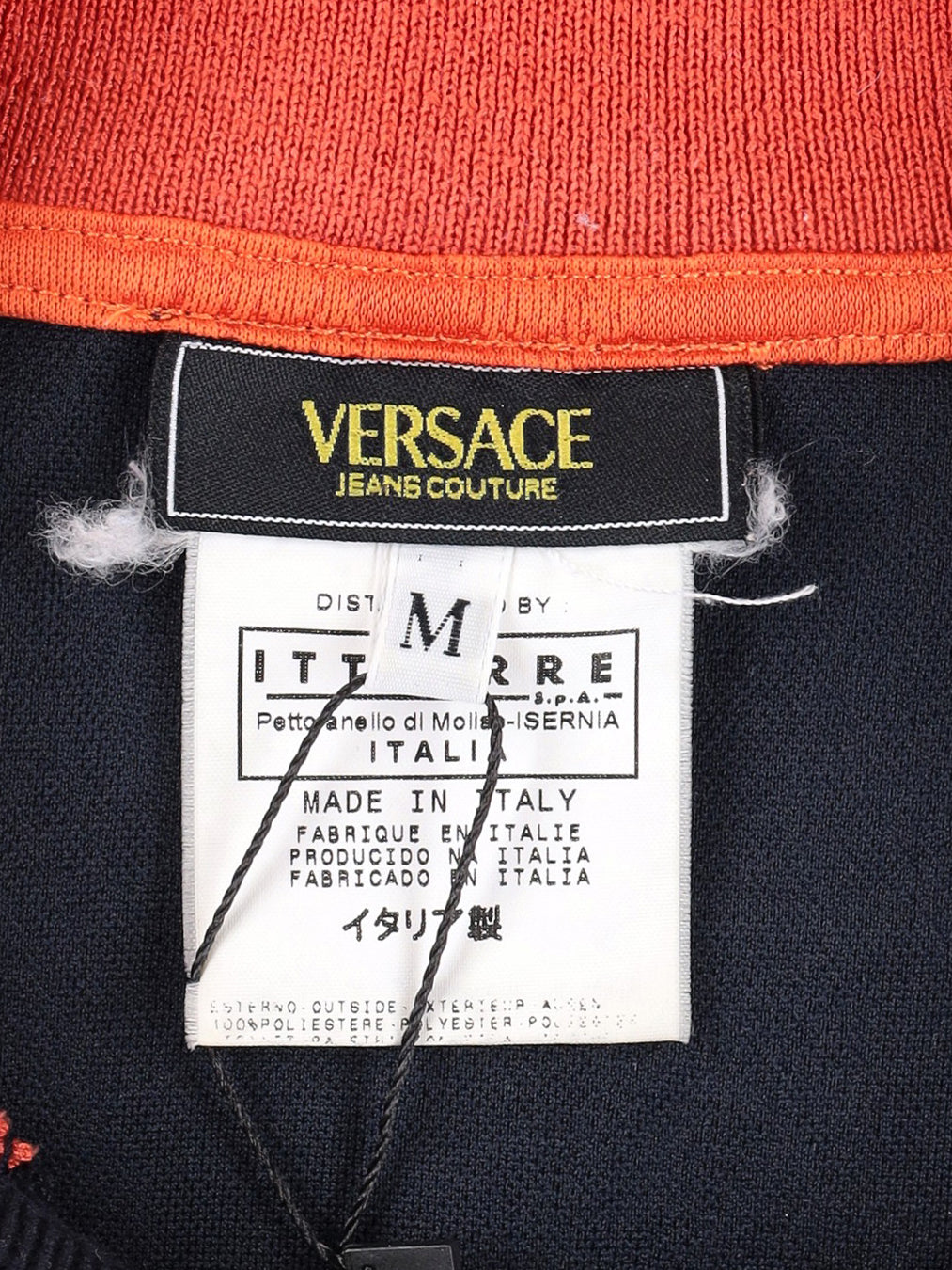 Versace Vintage Long-Sleeved Sport Polo MR12926.9  Versace Jeans Couture 