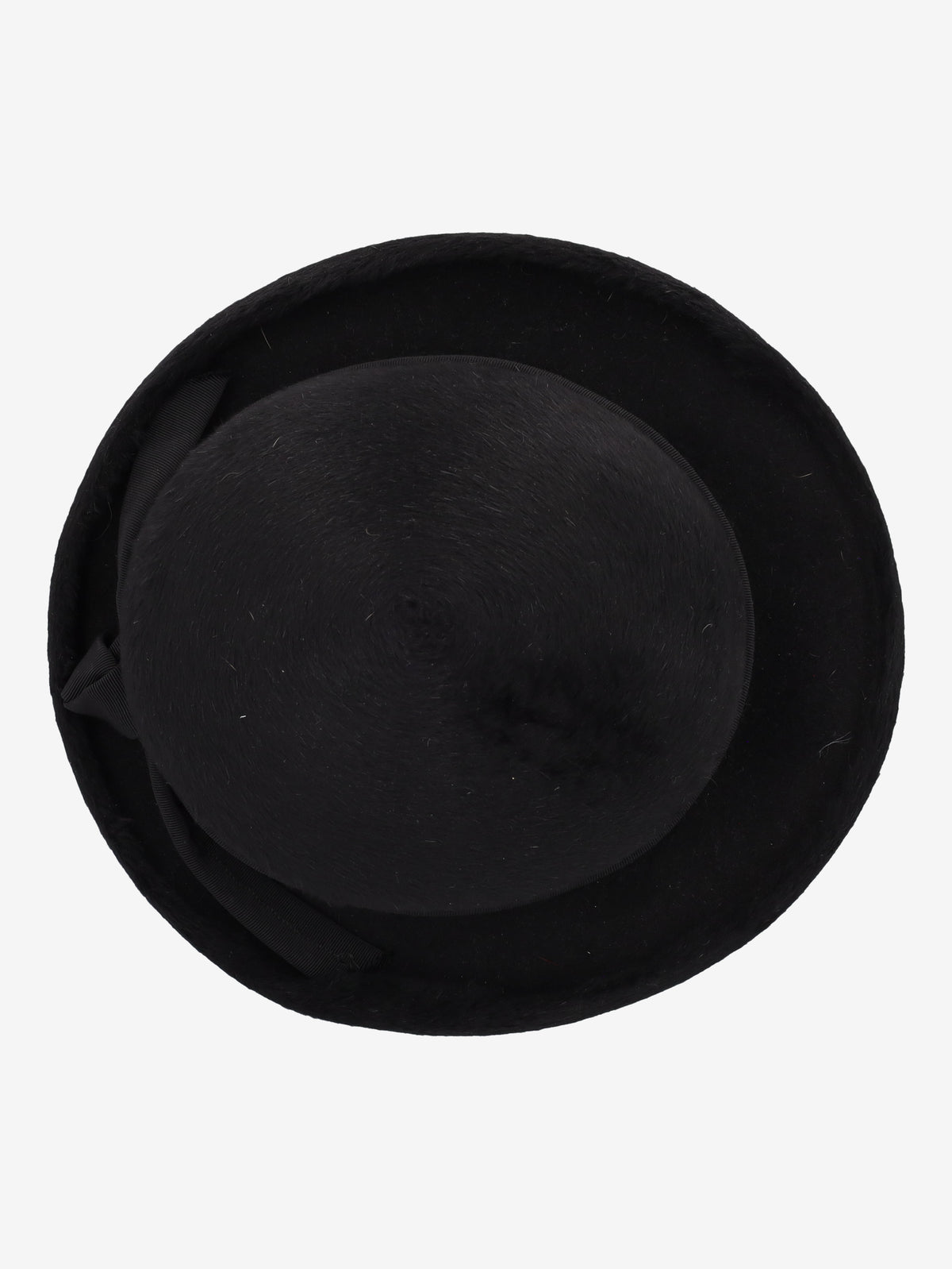 Vintage Black Bowler Hat 28426.2  Vintage 