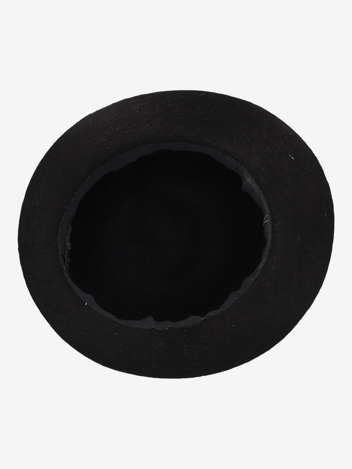 Vintage Black Bowler Hat 28426.2  Vintage 