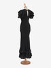 Vintage ruffle taffetà dress - '36s AR003  Vintage 