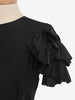Vintage ruffle taffetà dress - '36s AR003  Vintage 